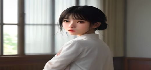 兔娘cos爱好者在动漫展会现场合影，多人身着不同风格兔娘服装，气氛热烈，现场人流密集