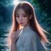 插画编辑苏雨晴的头像，年轻女性，充满创作活力